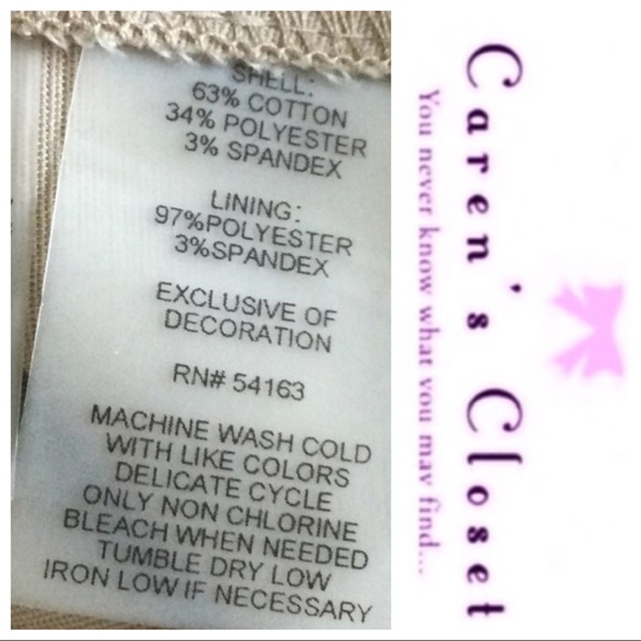 Calvin Klein Khaki Studded Sheath Dress - Picture 8 of 8